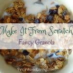 Make It From Scratch:  Fancy Granola