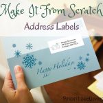 Make It From Scratch:  Address Labels