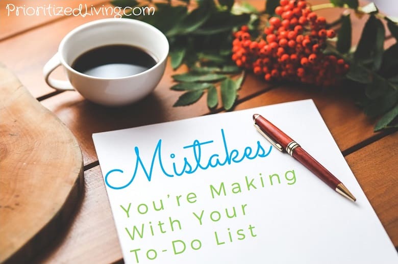 Mistakes Youre Making With Your To-Do List