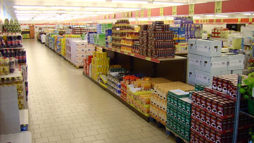 Aldi aisle