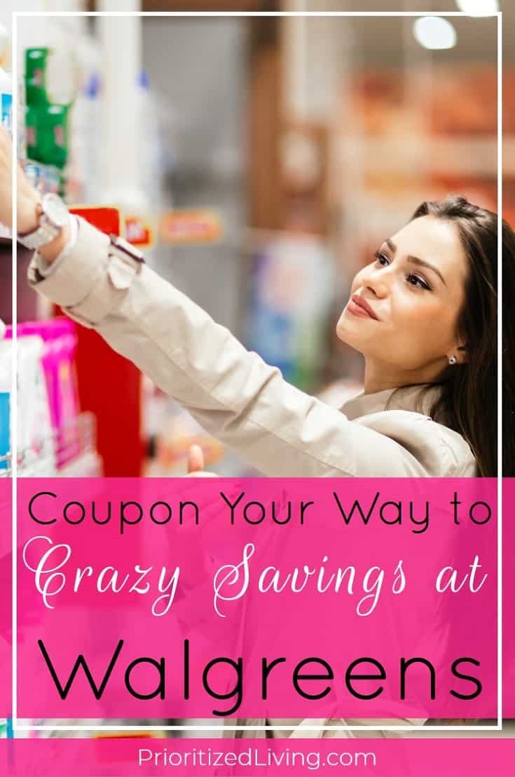 Want to play the drugstore game at Walgreens? Here's your essential guide to couponing and saving big at the drugstore! | Coupon Your Way to Crazy Savings at Walgreens | Prioritized Living