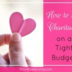 How to Be Charitable on a Tight Budget