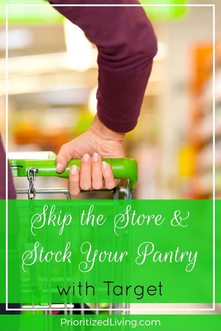 Target Subscriptions are perfect for keeping your pantry perpetually stocked conveniently and at a great price. Here are the perks of Target Subscriptions. | Skip the Store and Stock Your Pantry with Target | Prioritized Living
