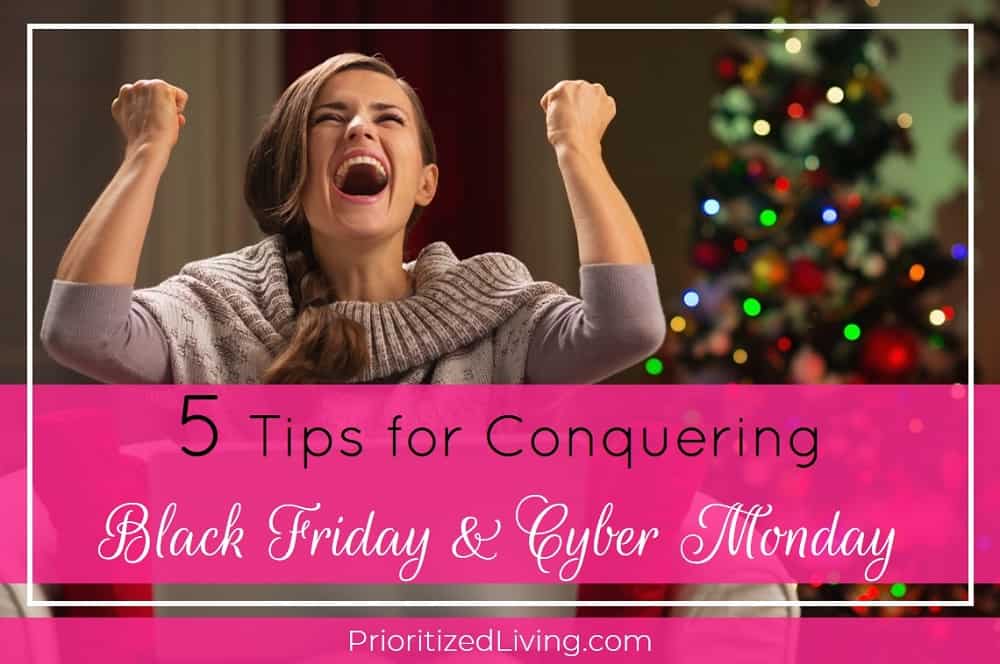 5 Tips for Conquering Black Friday and Cyber Monday