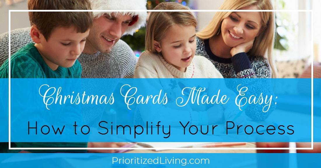 Christmas Cards Made Easy How to Simplify Your Process Prioritized