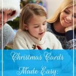 Christmas Cards Made Easy - How to Simplify Your Process | Prioritized Living