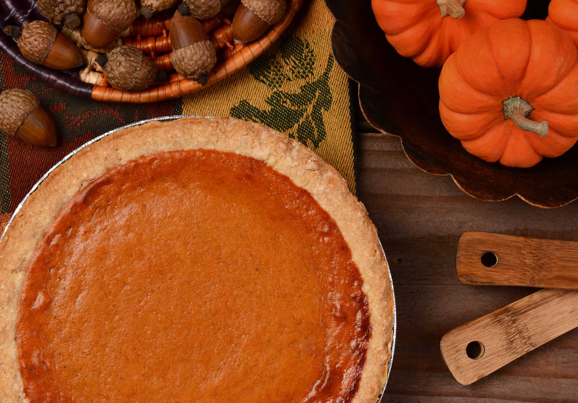 Thanksgiving pumpkin pie