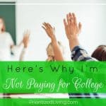Here’s Why I’m Not Paying for College