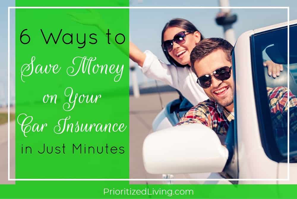 6 Ways to Save Money on Your Car Insurance in Just Minutes