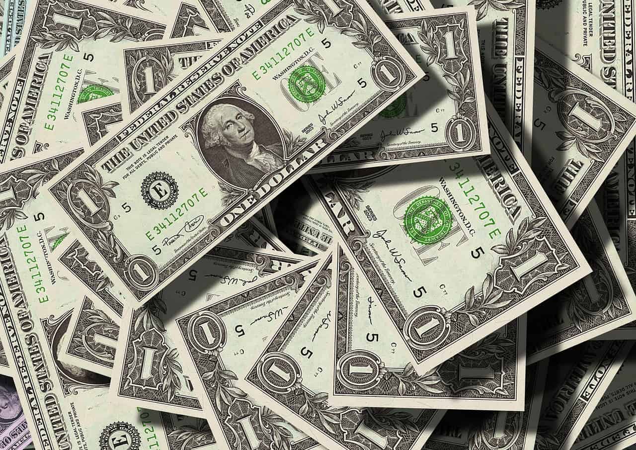 Cash - money - dollar bills