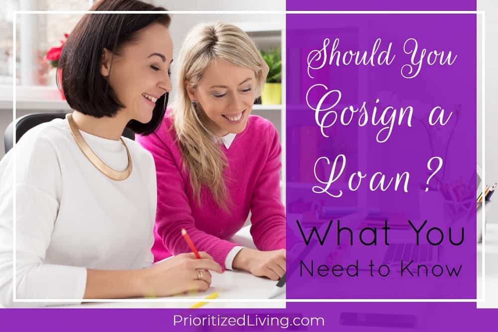 Should You Cosign a Loan? What You Need to Know