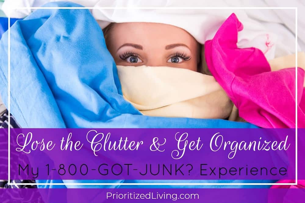 Lose the Clutter and Get Organized - My Review of 1-800-GOT-JUNK?
