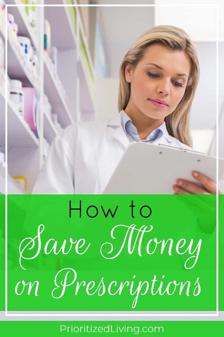 Want to know how to save money on prescriptions and save up bonus cash to cover unexpected medication costs? Try these smart tips to maximize your money! | How to Save Money on Prescriptions | Prioritized Living