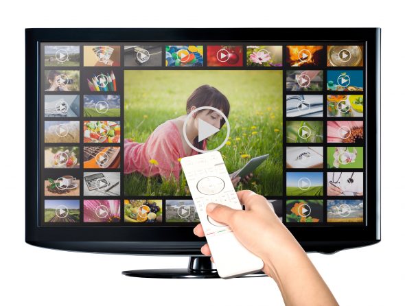 Video streaming service on T.V.