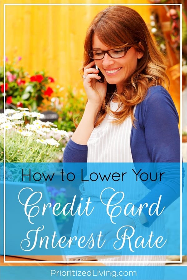 Want to slash your credit card's interest rate? The secret is in negotiating your rate (and it's easier than you think)! Here's what you need to know. | How to Lower Your Credit Card Interest Rate | Prioritized Living