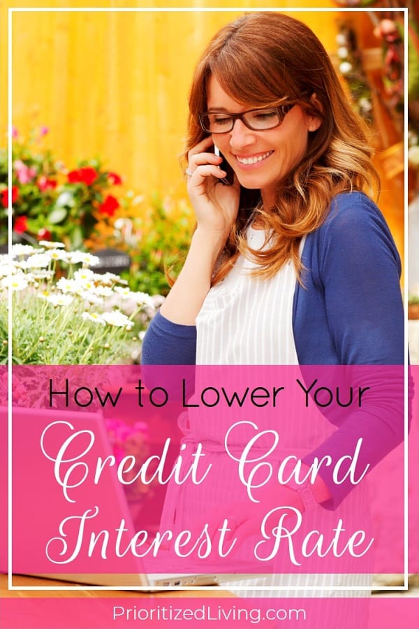 Want to slash your credit card's interest rate? The secret is in negotiating your rate (and it's easier than you think)! Here's what you need to know. | How to Lower Your Credit Card Interest Rate | Prioritized Living