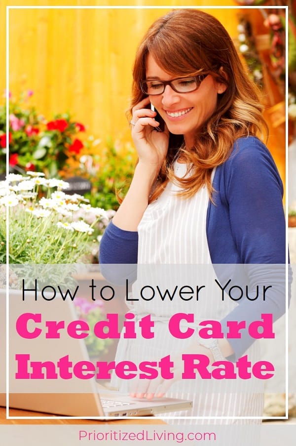 Want to slash your credit card's interest rate? The secret is in negotiating your rate (and it's easier than you think)! Here's what you need to know. | How to Lower Your Credit Card Interest Rate | Prioritized Living