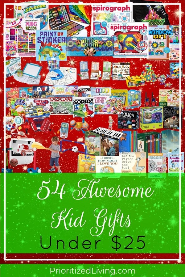 Kids Gifts Under $25 (Plus Teen Ideas Too!) - Merrick's Art