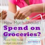 How Much Should I Spend on Groceries?