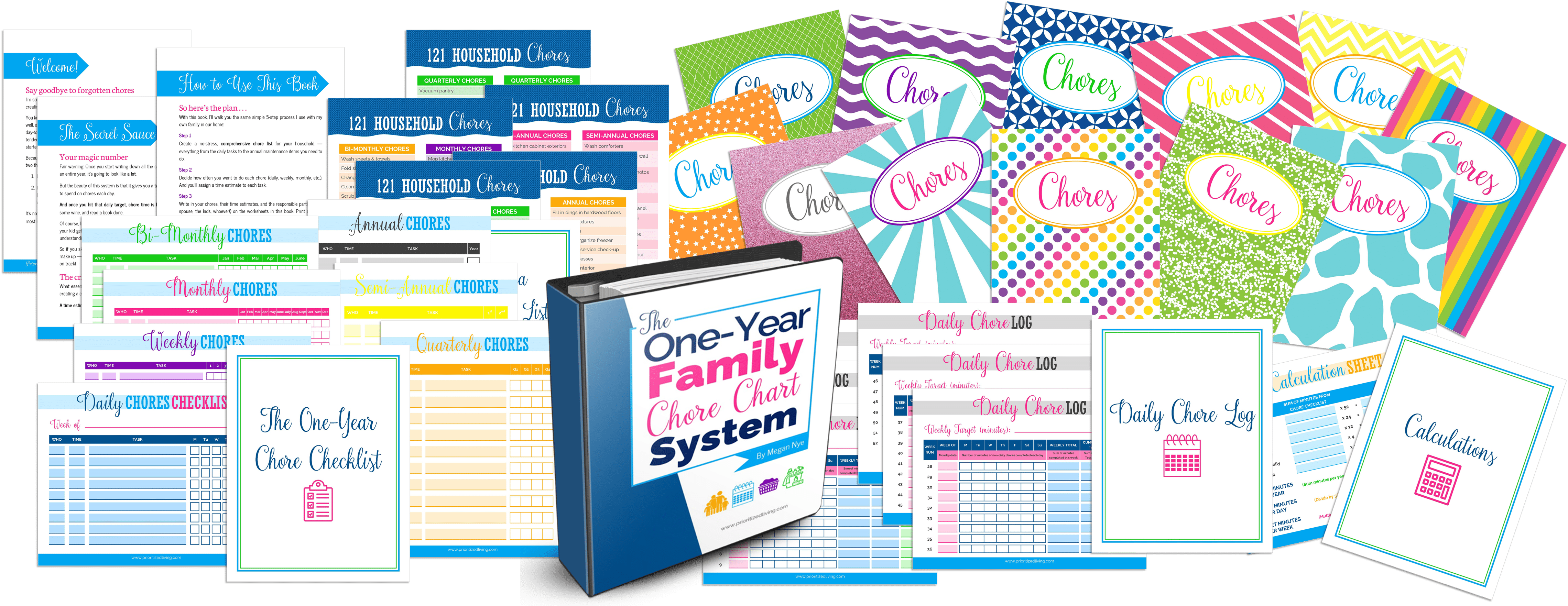 The One-Year Family Chore Chart System - Prioritized Living