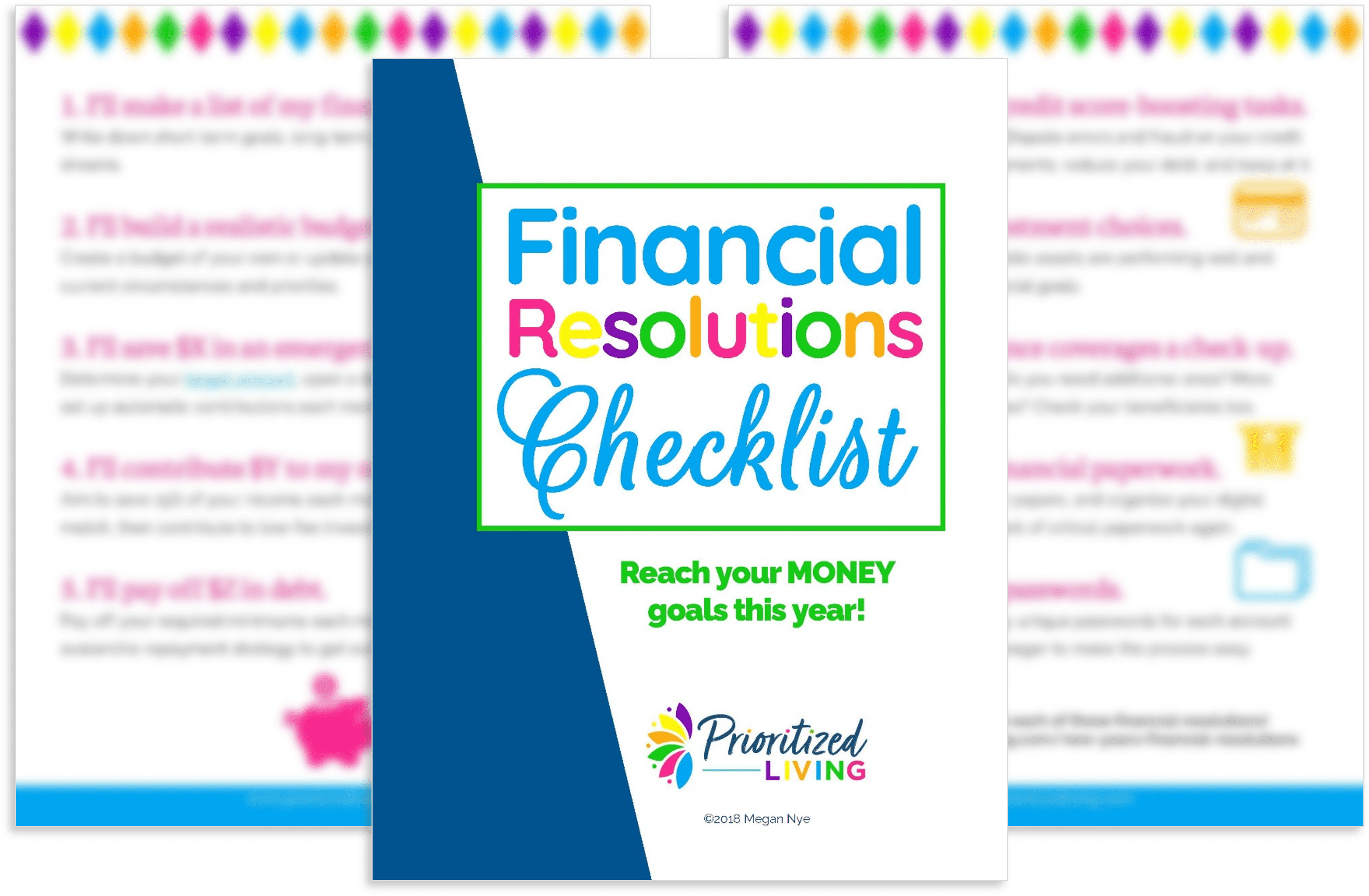 Financial Resolutions Checklist download